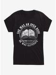 She Was An Open Book T-Shirt, BLACK, hi-res
