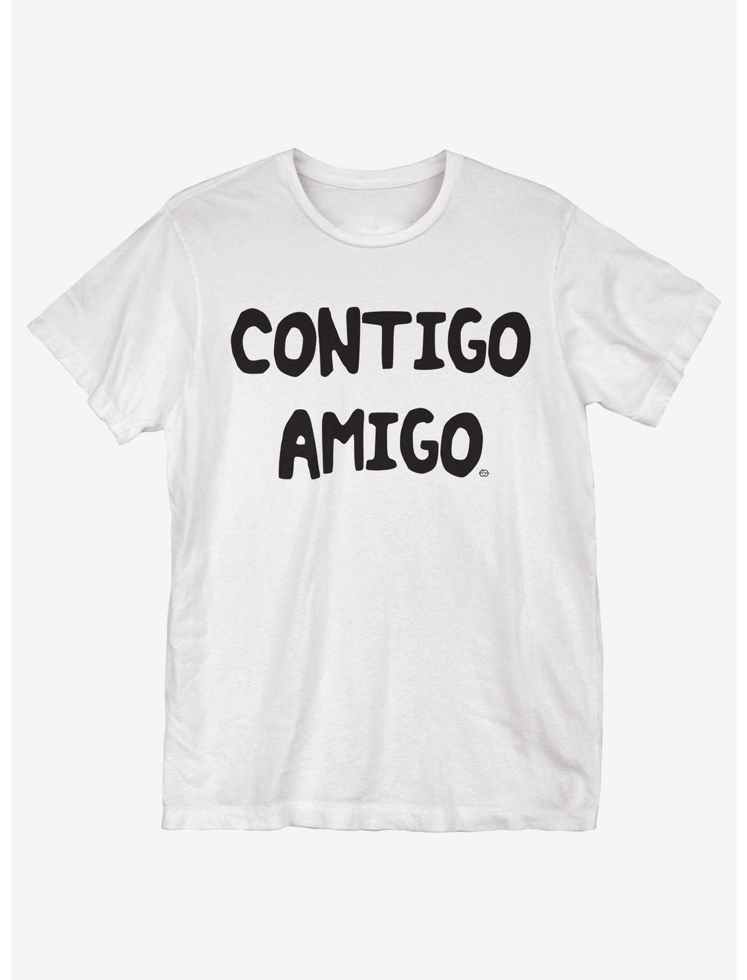 Contigo Amigo T-Shirt, WHITE, hi-res