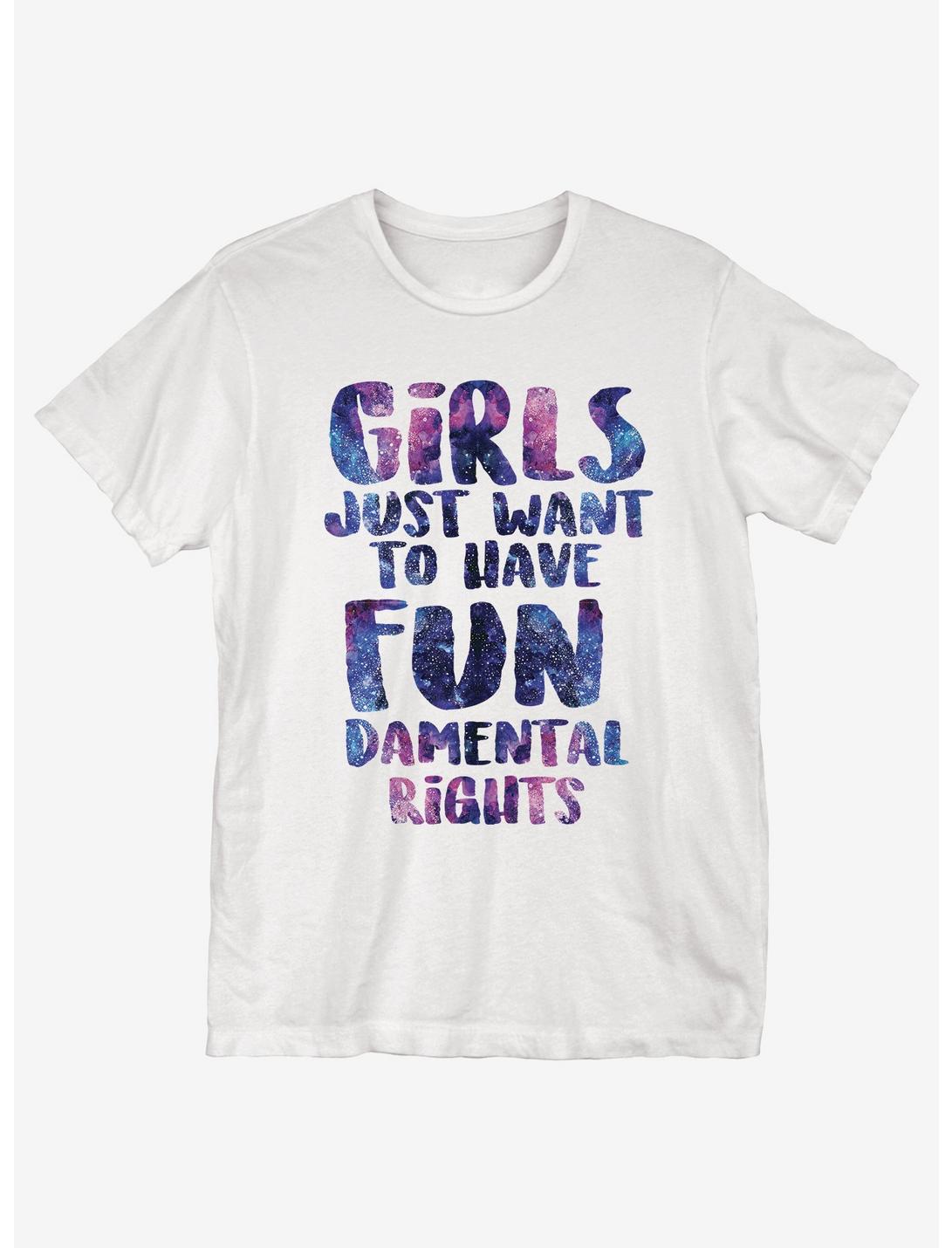Fun Damental Rights T-Shirt, WHITE, hi-res