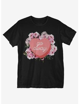 Go Away Candy Heart T-Shirt, , hi-res