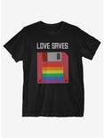 Love Saves T-Shirt, BLACK, hi-res