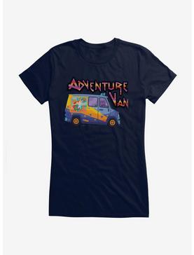 Adventure Van Corey's Mural Art Girls T-Shirt, NAVY, hi-res