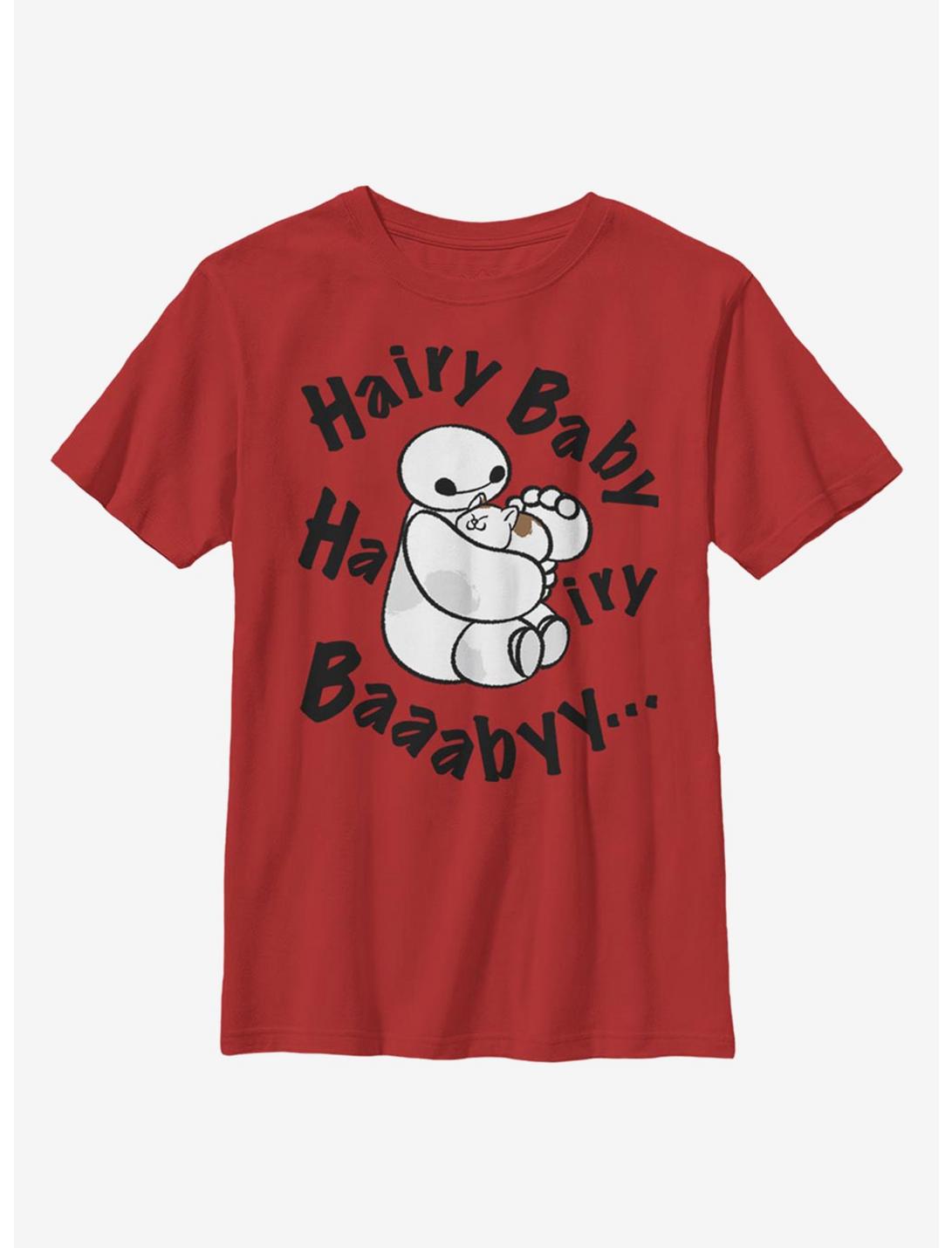 Disney Big Hero 6 Hairy Baby Youth T-Shirt, RED, hi-res
