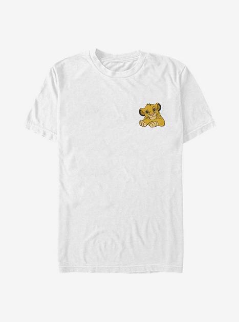 Disney The Lion King Simba Corner T-Shirt - WHITE | BoxLunch