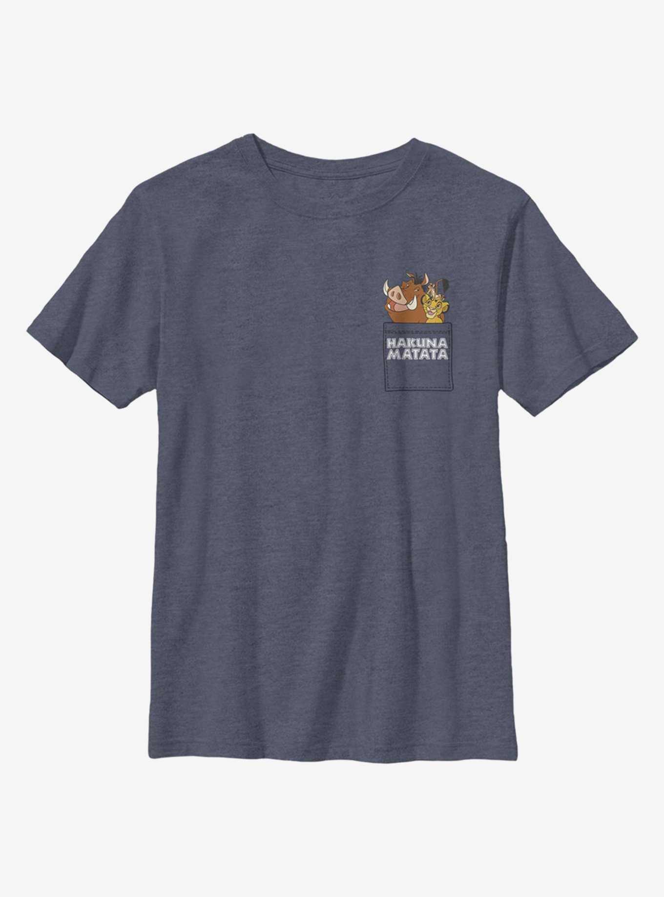 Disney The Lion King Hakuna Faux Pocket Youth T-Shirt, , hi-res