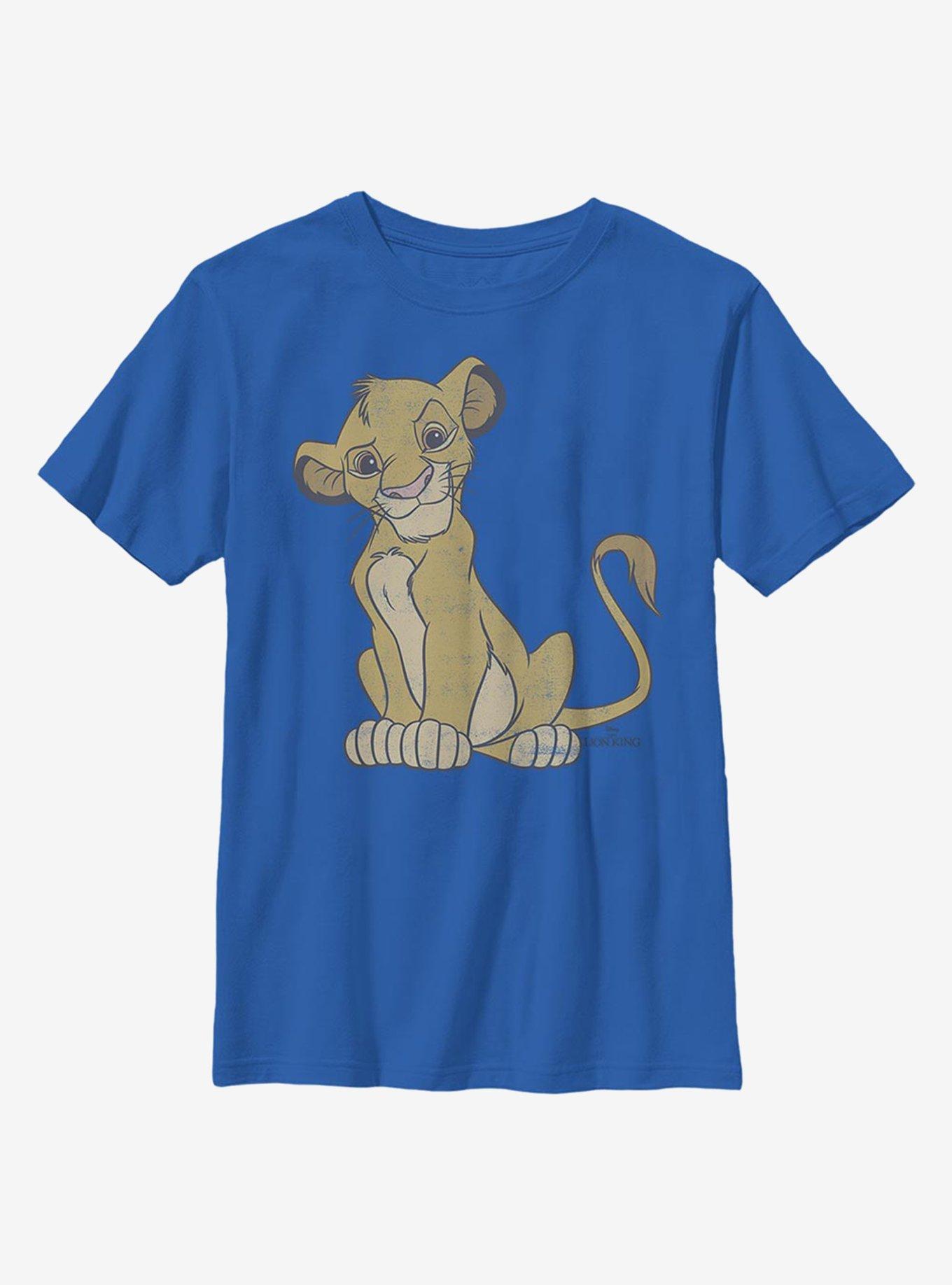 Disney The Lion King Simba Vintage Youth T-Shirt, , hi-res