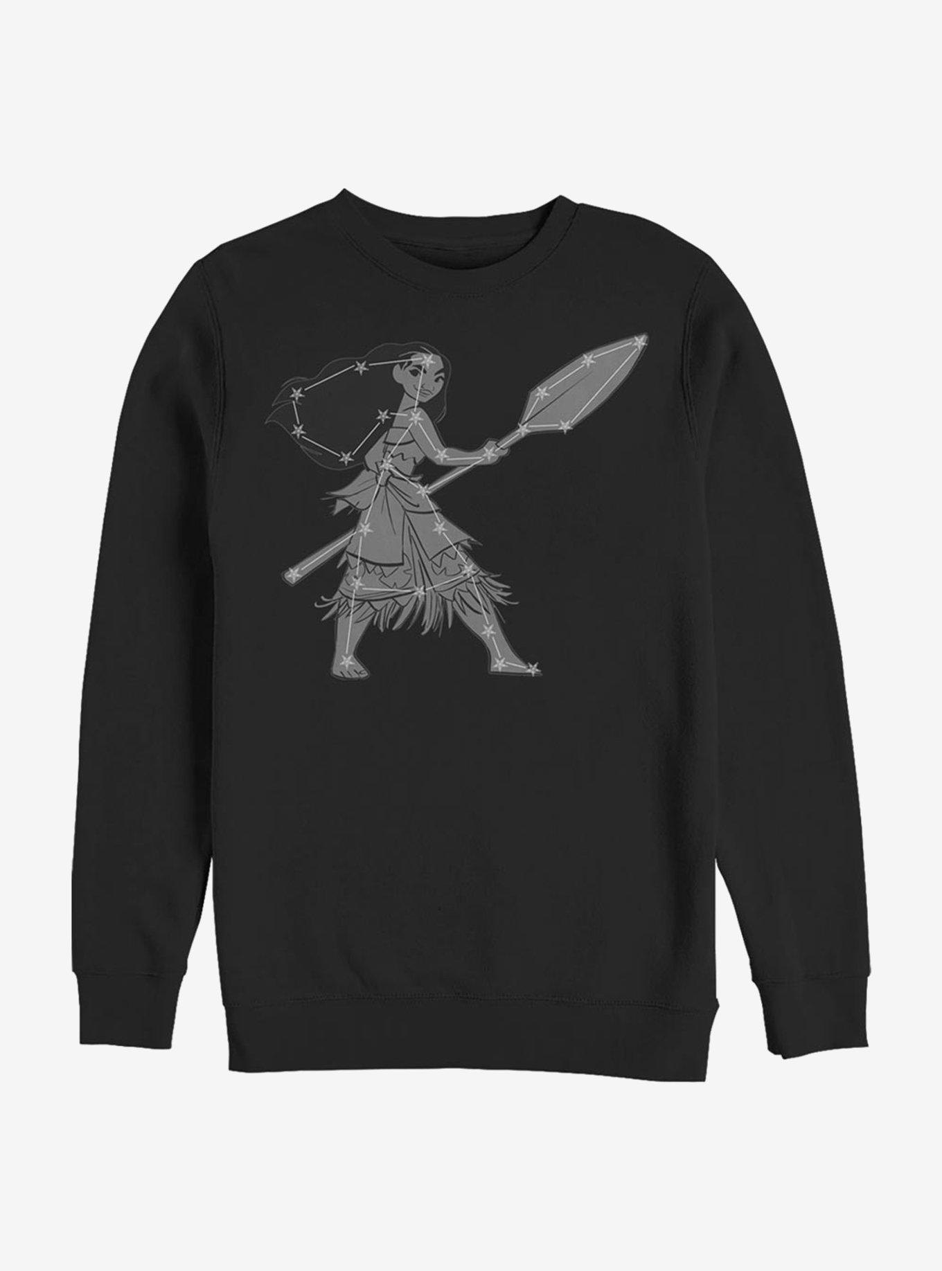 Disney Moana Constellation Moana No Stars Sweatshirt, , hi-res