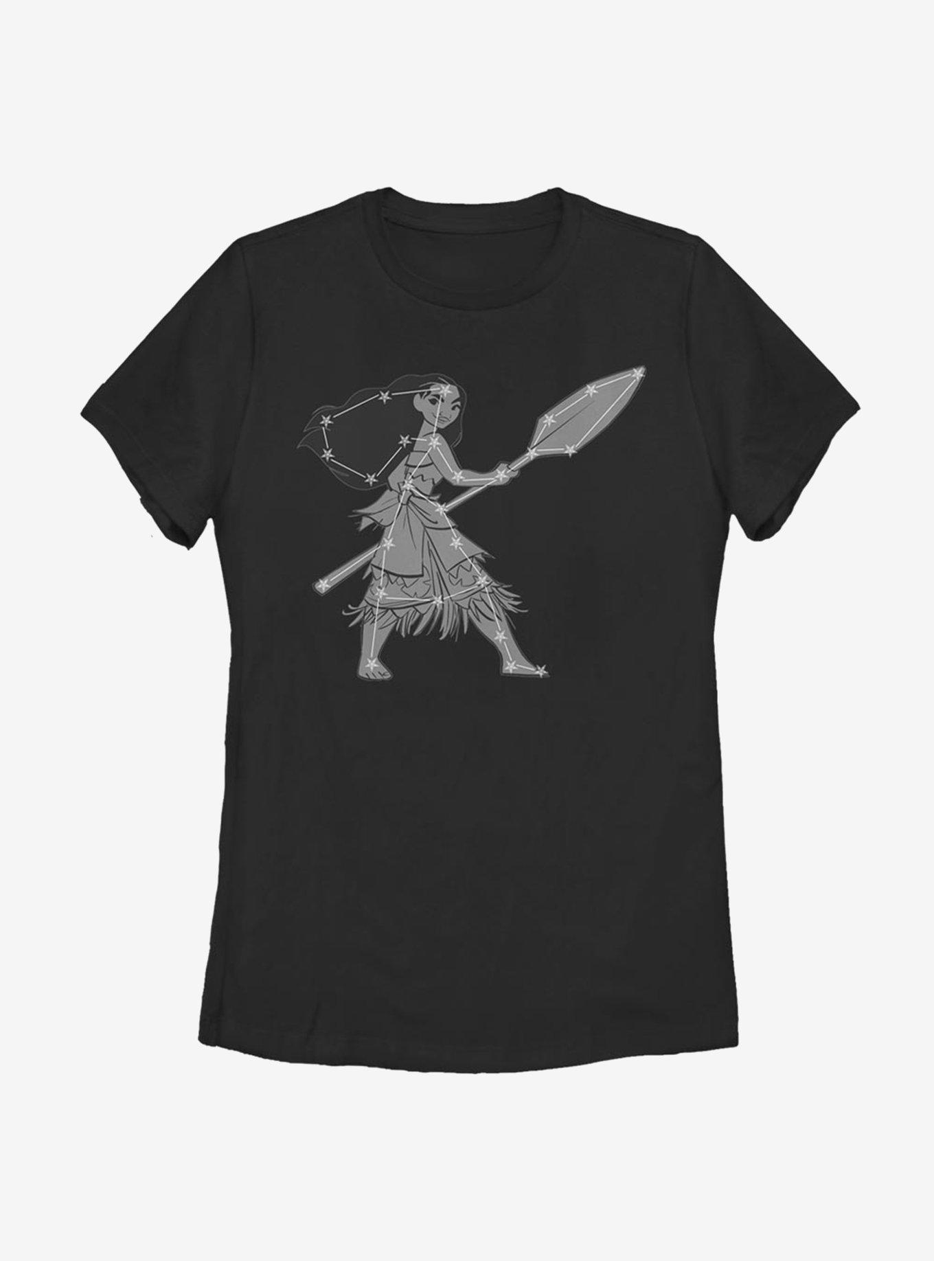 Disney Moana Constellation Moana No Stars Womens T-Shirt, , hi-res
