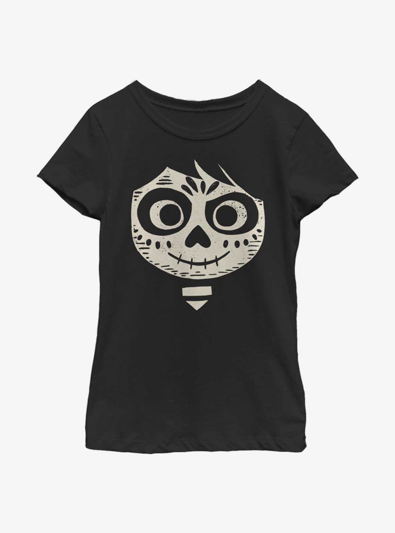 Disney Pixar Coco Miguel Face Youth Girls T-Shirt, , hi-res