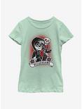 Disney Pixar Coco Recuerdame Tattoo Youth Girls T-Shirt, MINT, hi-res