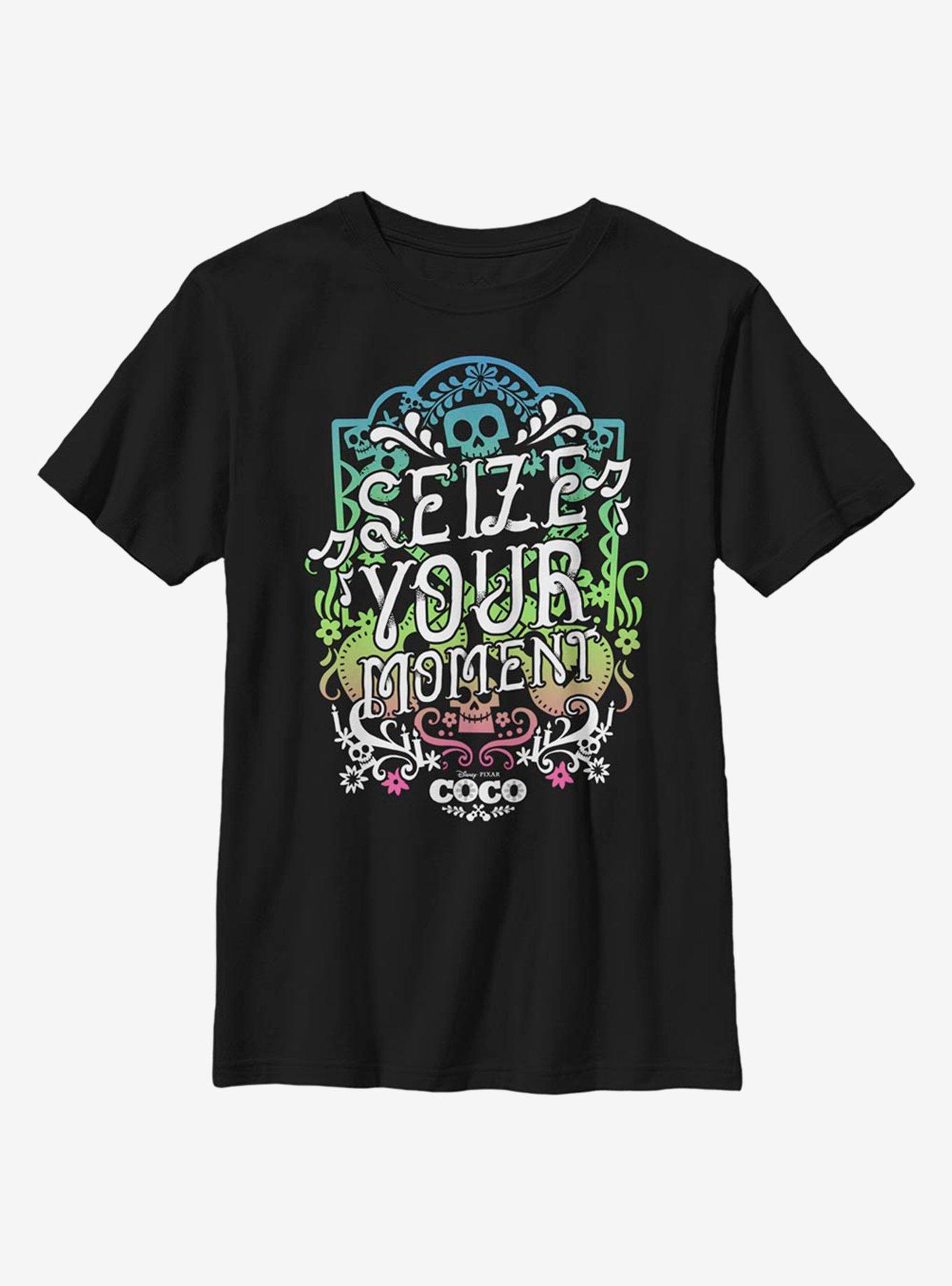 Disney Pixar Coco Seize Your Moment Youth T-Shirt, , hi-res