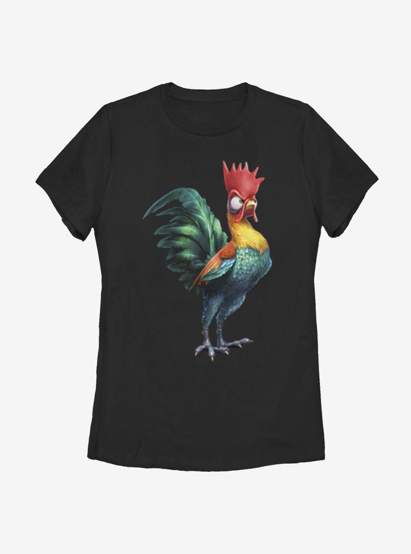 Disney Moana Faux Pocket Hei Hei Womens T-Shirt, BLACK, hi-res