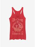 Disney Moana Connection Womens Tank Top, RED HTR, hi-res