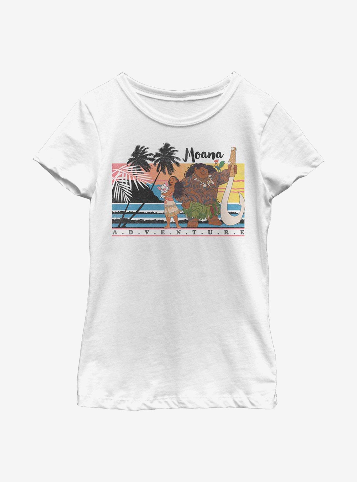 Disney Moana Adventure Youth Girls T-Shirt, , hi-res