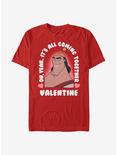 Disney The Emperor's New Groove Kronk Love T-Shirt, RED, hi-res