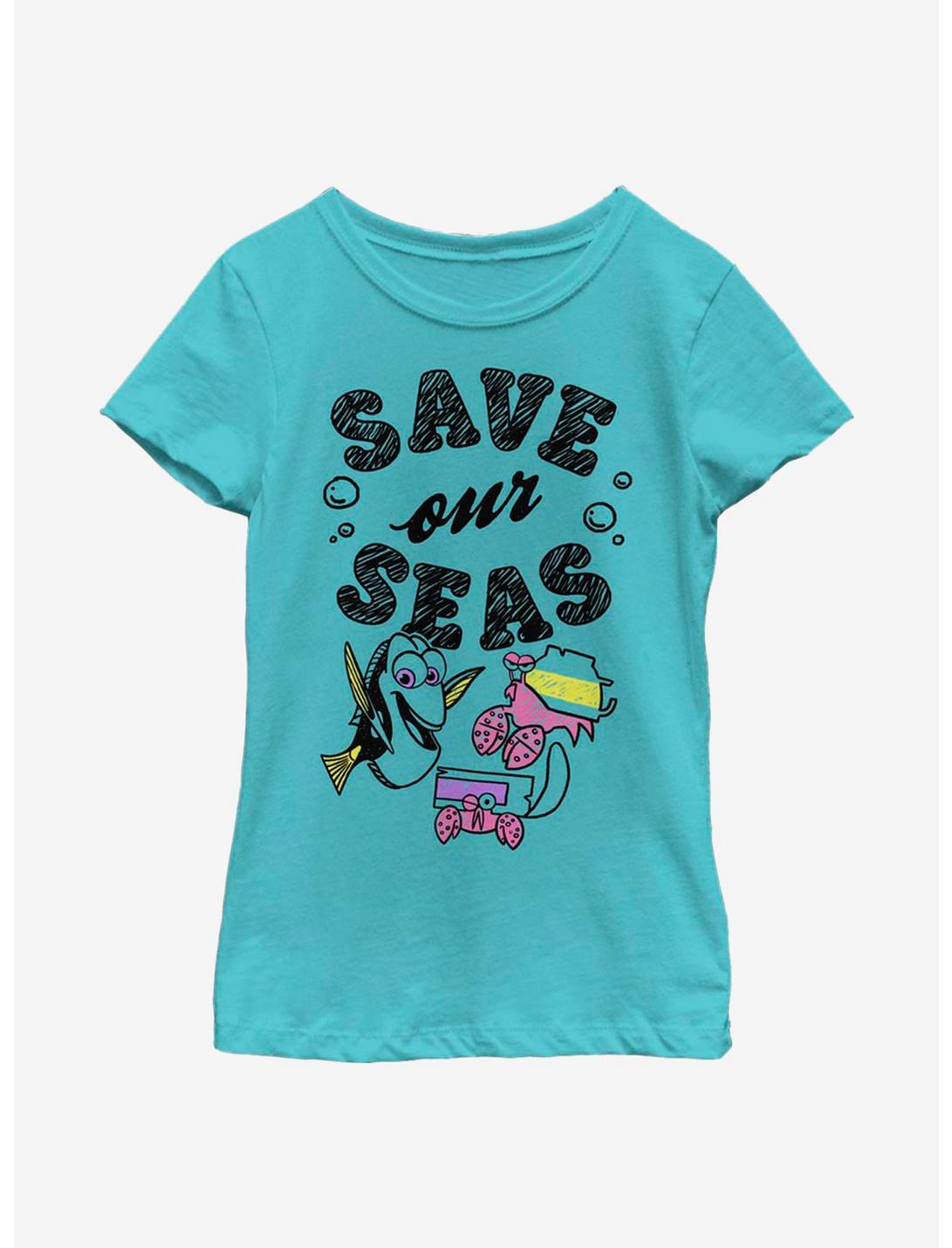 Disney Pixar Finding Nemo Eco Dory Youth Girls T-Shirt, TAHI BLUE, hi-res