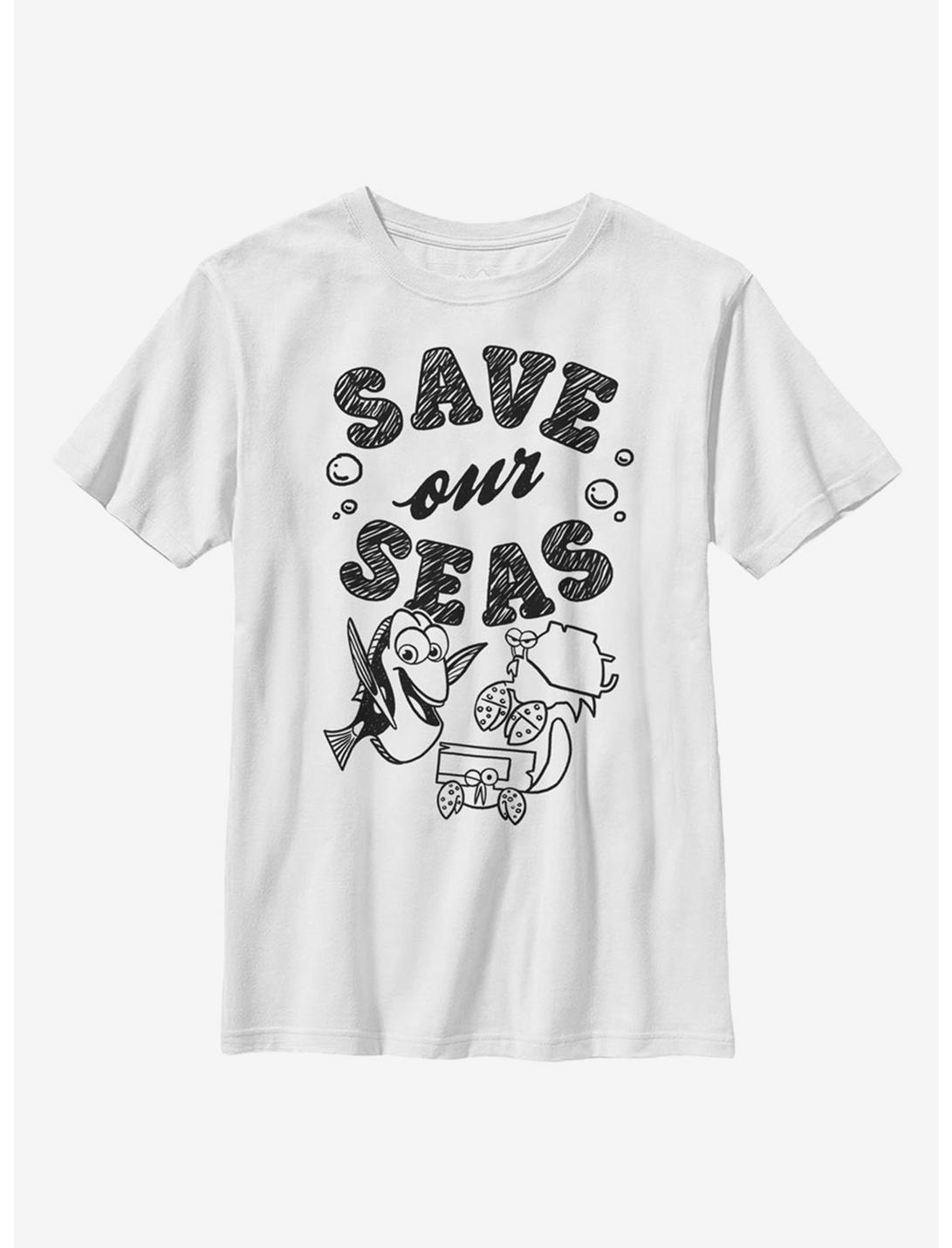 Disney Pixar Finding Nemo Eco Dory Youth T-Shirt, WHITE, hi-res