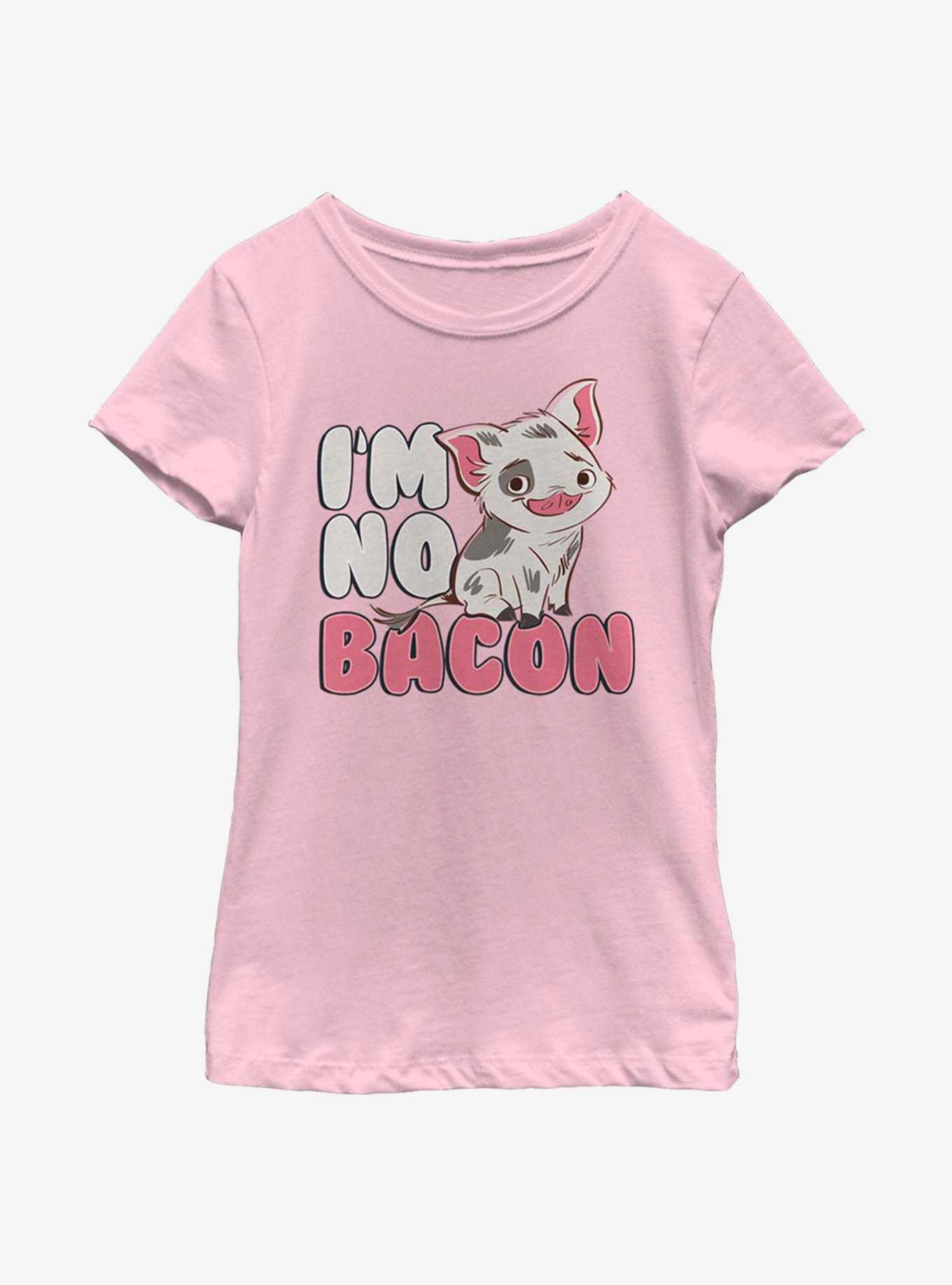 Disney Moana Not Bacon Youth Girls T-Shirt, , hi-res