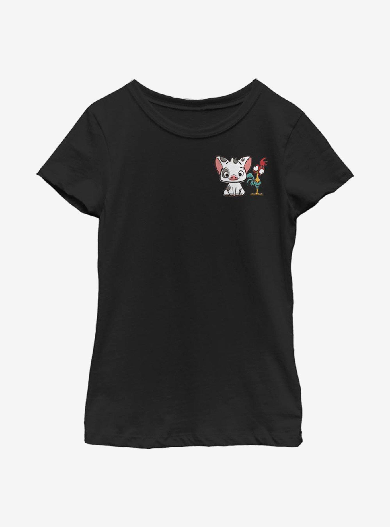 Disney Moana Pals Faux Pocket Youth Girls T-Shirt, , hi-res