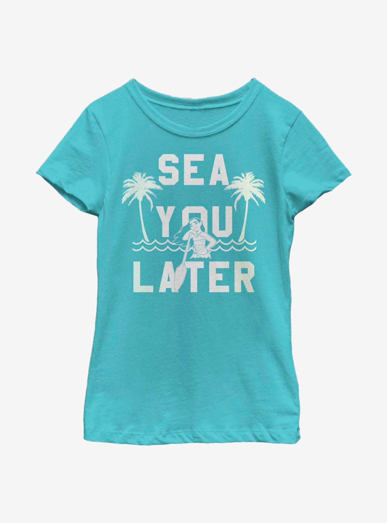Disney Moana Sea You Youth Girls T-Shirt, , hi-res
