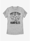 Disney Hercules Hunky Hearts Womens T-Shirt, ATH HTR, hi-res