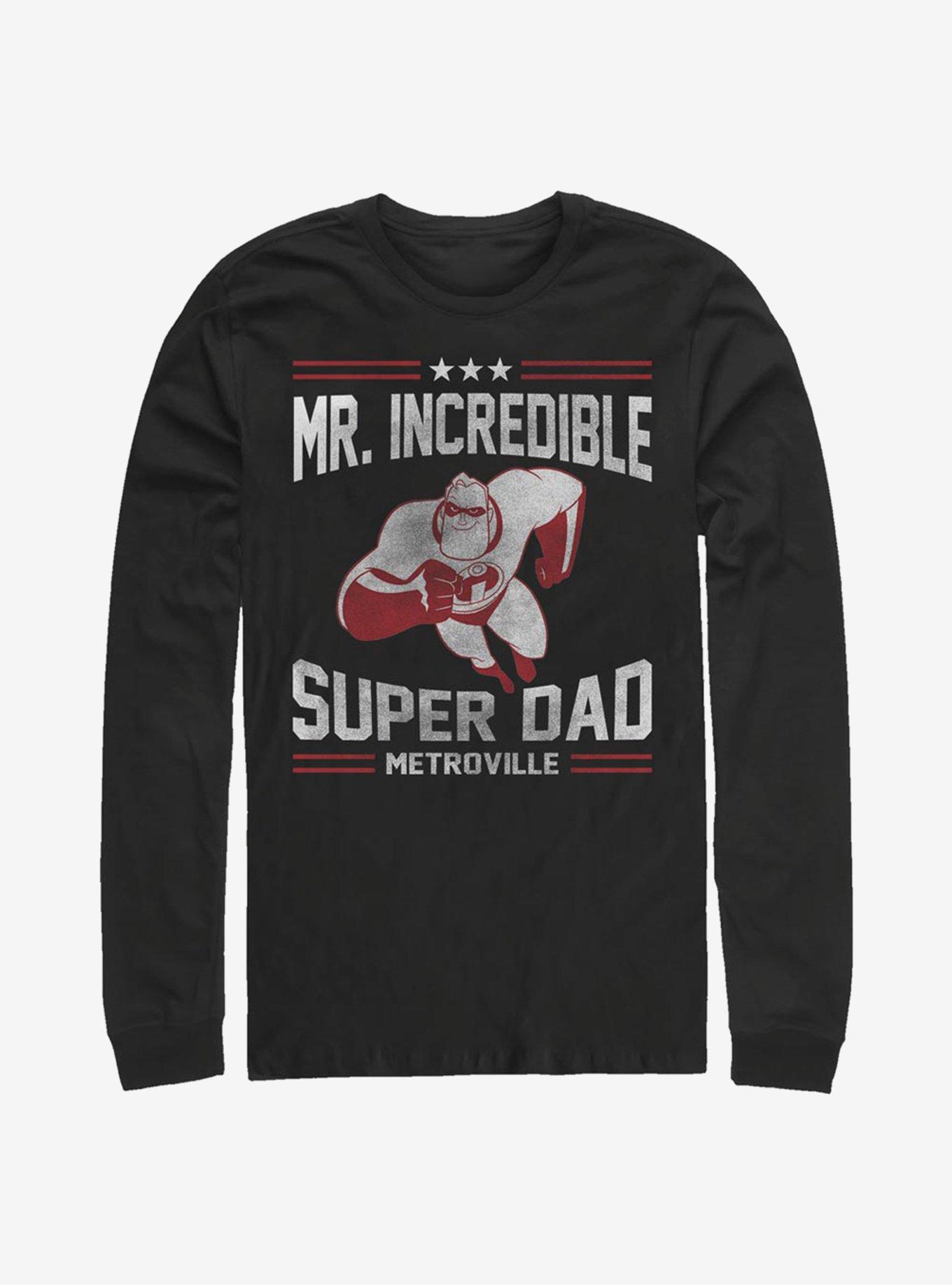 Disney Pixar The Incredibles Sporty Super Dad Long-Sleeve T-Shirt, , hi-res