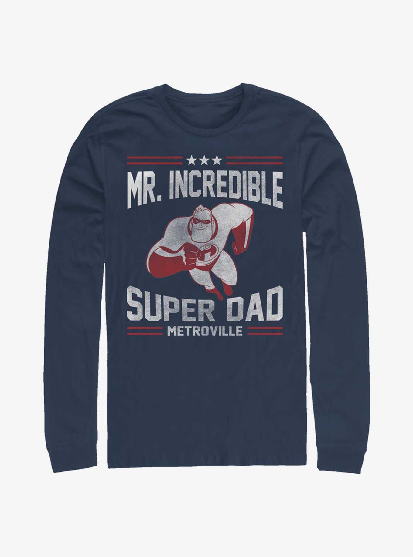 Disney Pixar The Incredibles Sporty Super Dad Long-Sleeve T-Shirt, , hi-res