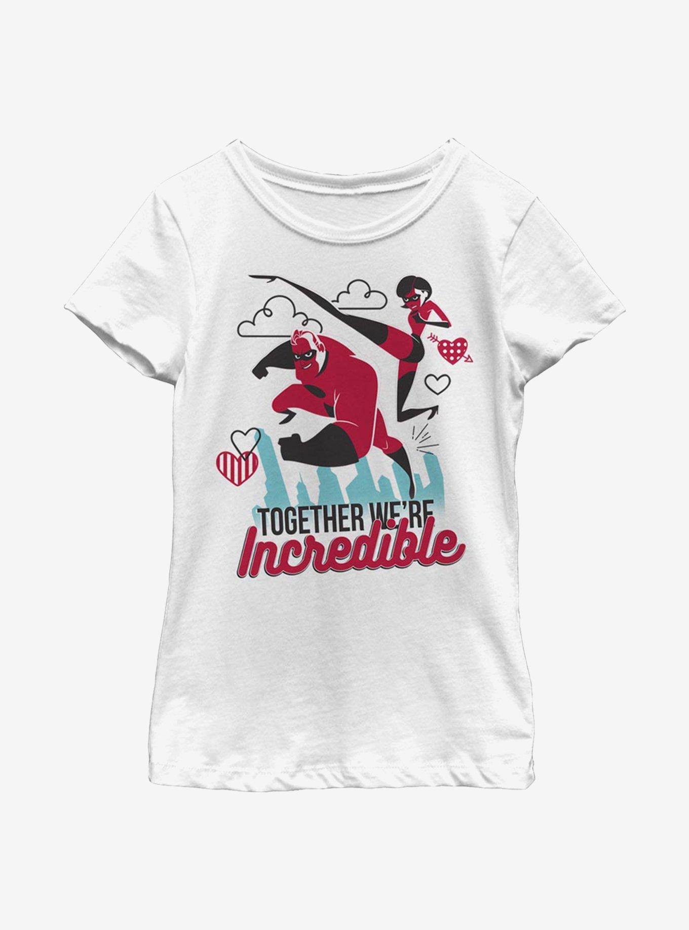 Disney Pixar The Incredibles Together Incredible Youth Girls T-Shirt, , hi-res