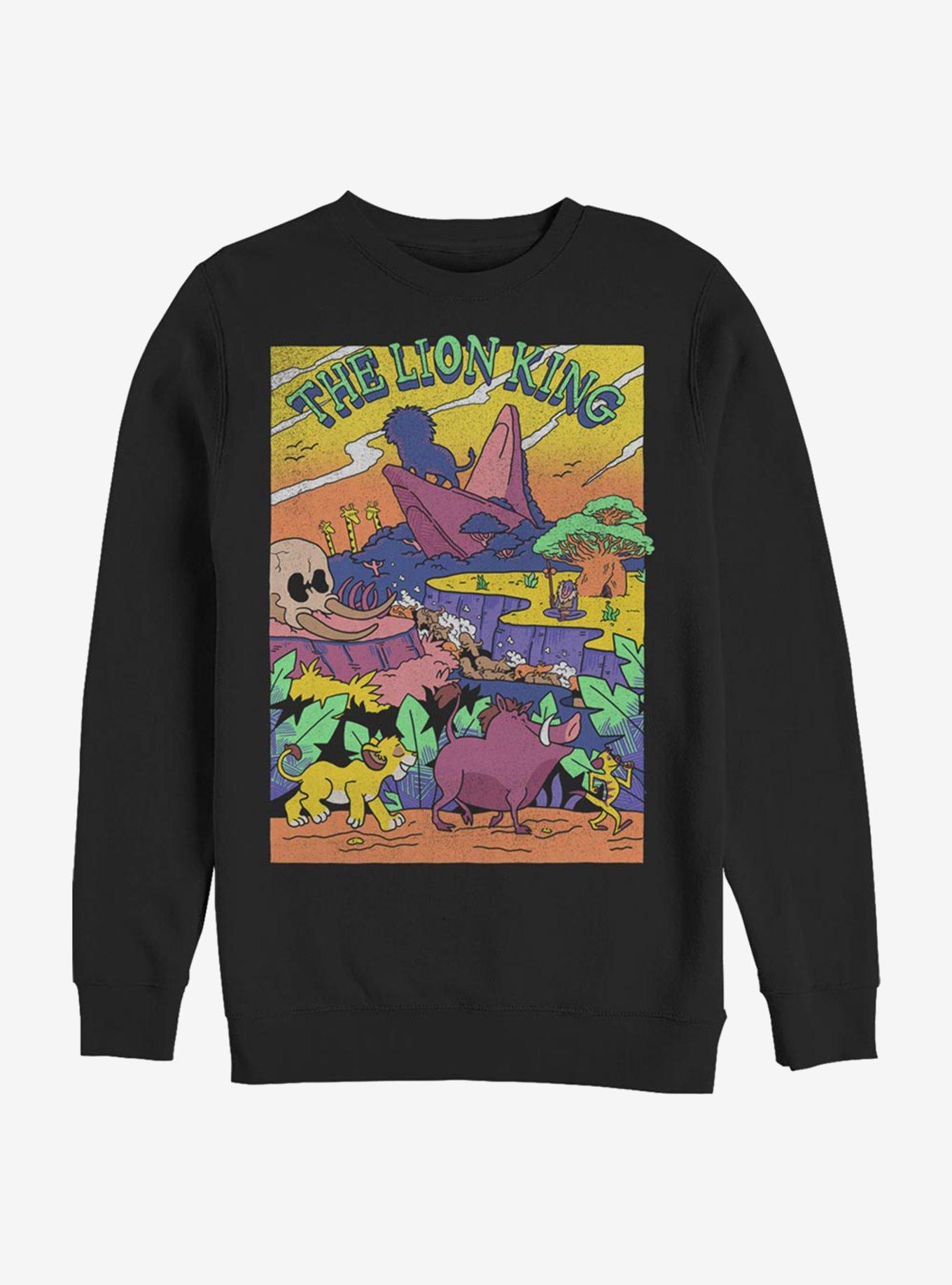 Disney The Lion King Hakuna Scenery Sweatshirt, , hi-res