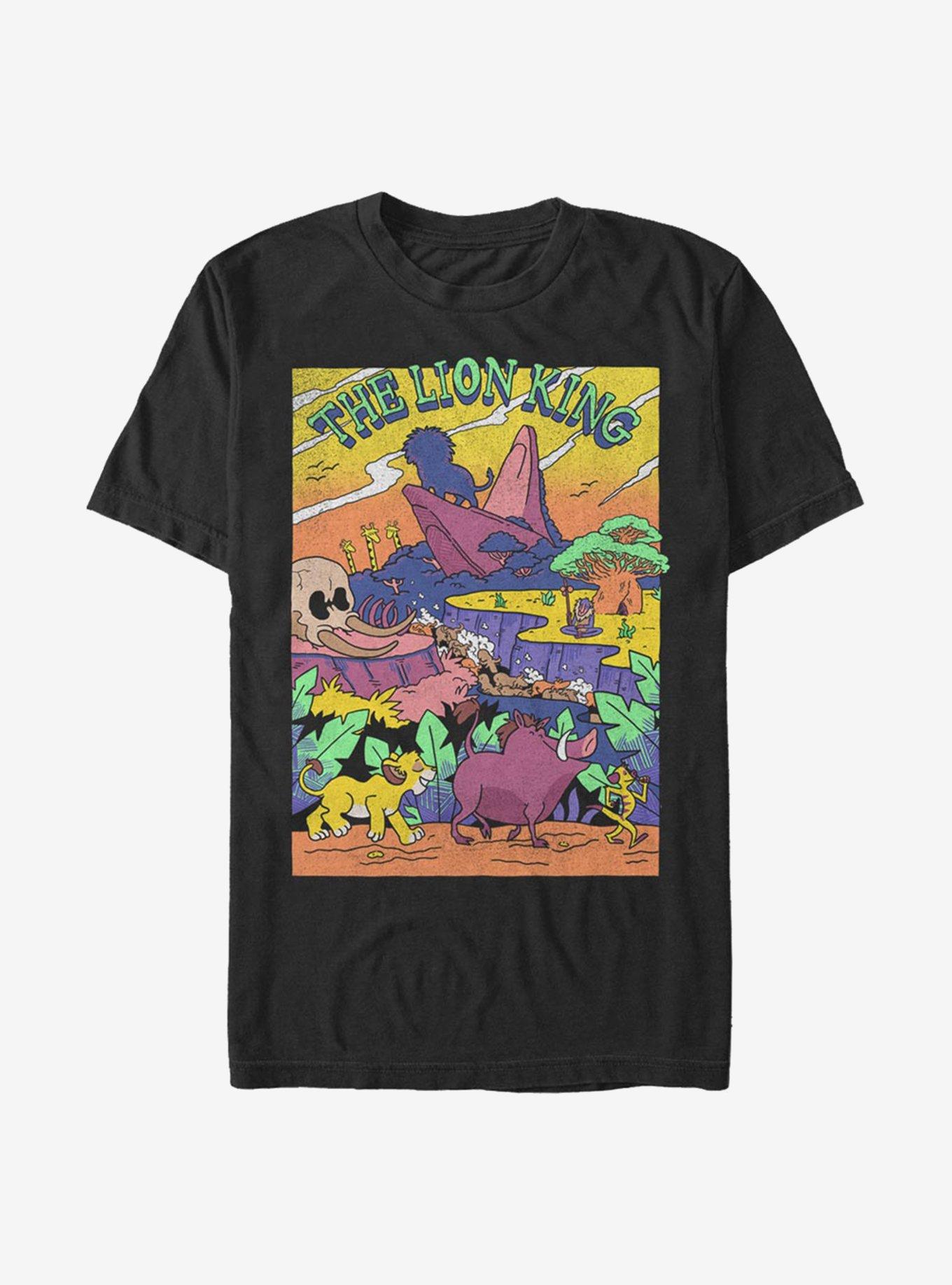 Disney The Lion King Hakuna Scenery T-Shirt, , hi-res