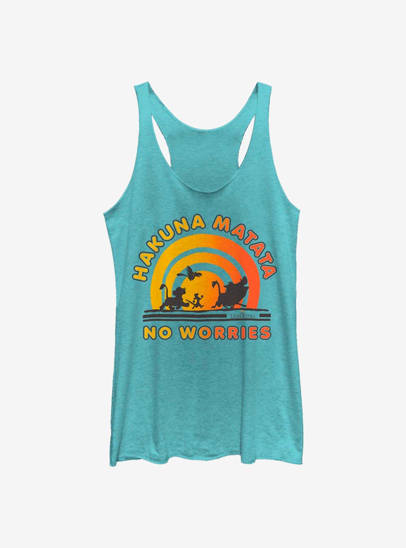 Disney The Lion King No Worries Womens Tank Top, , hi-res