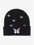 Black Butterfly Beanie, , hi-res