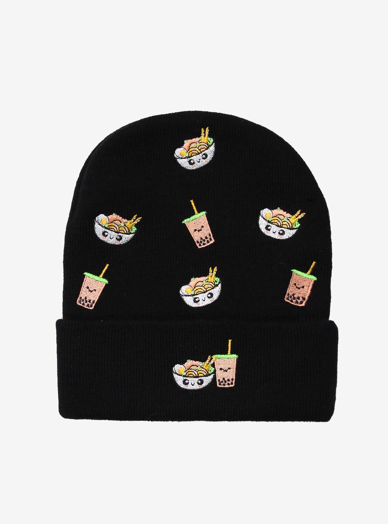 Ramen & Boba Beanie, , hi-res