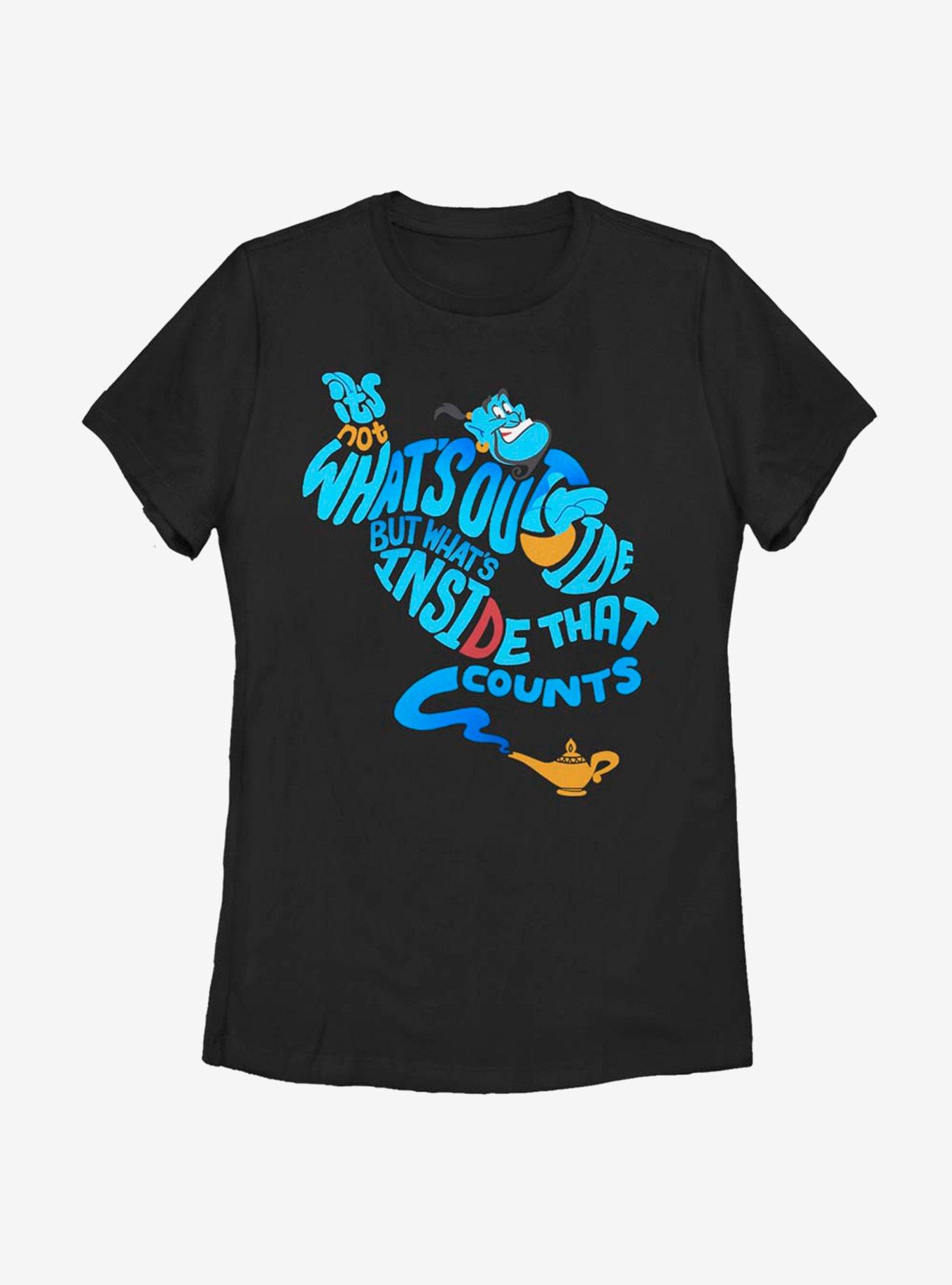 Disney Aladdin Quote Genie Bottle Womens T-Shirt, , hi-res