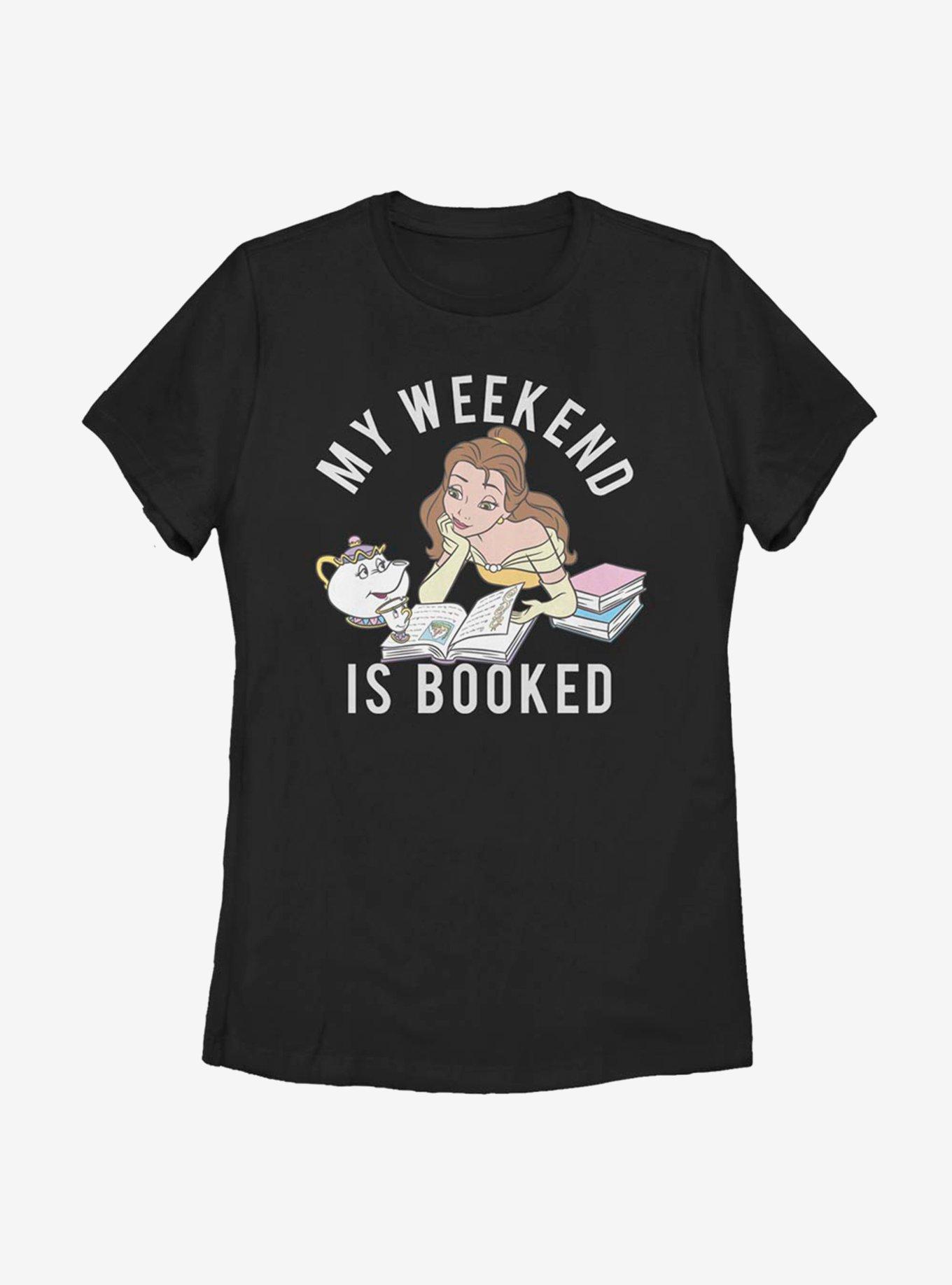 Disney Beauty And The Beast Booked Womens T-Shirt, , hi-res