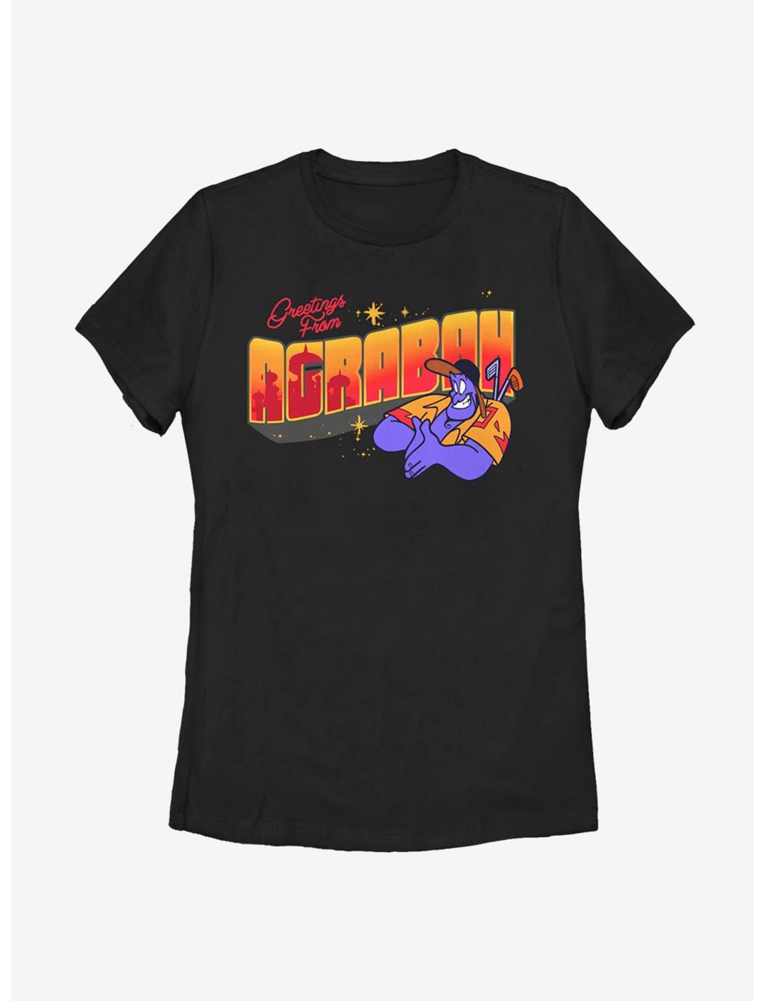 Disney Aladdin Travel Womens T-Shirt, BLACK, hi-res