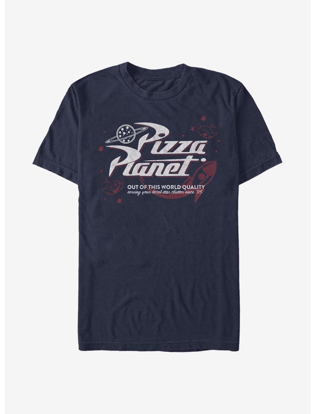 Disney Pixar Toy Story Retro Pizza Planet T-Shirt, NAVY, hi-res