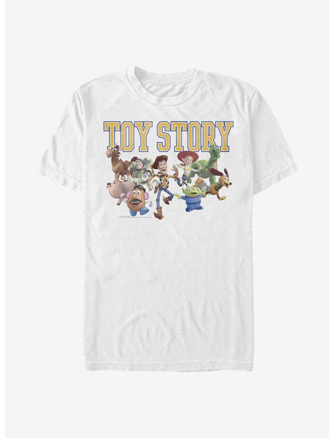 Disney Pixar Toy Story Varsity T-Shirt, WHITE, hi-res