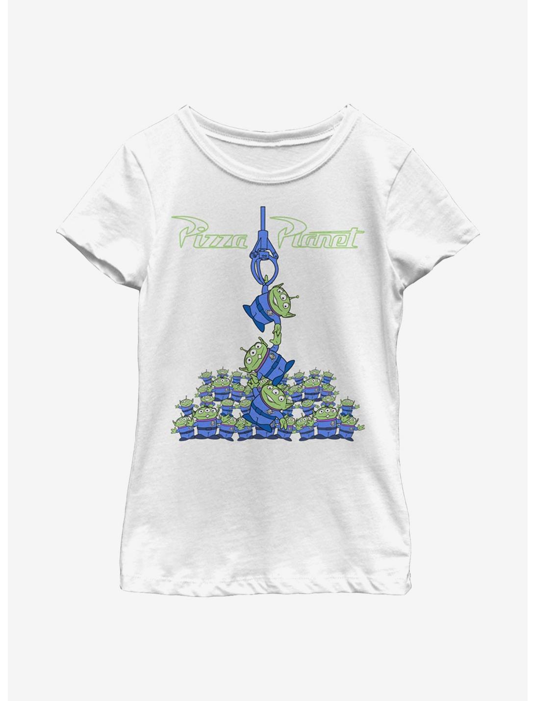 Disney Pixar Toy Story Alien Planet Youth Girls T-Shirt, WHITE, hi-res