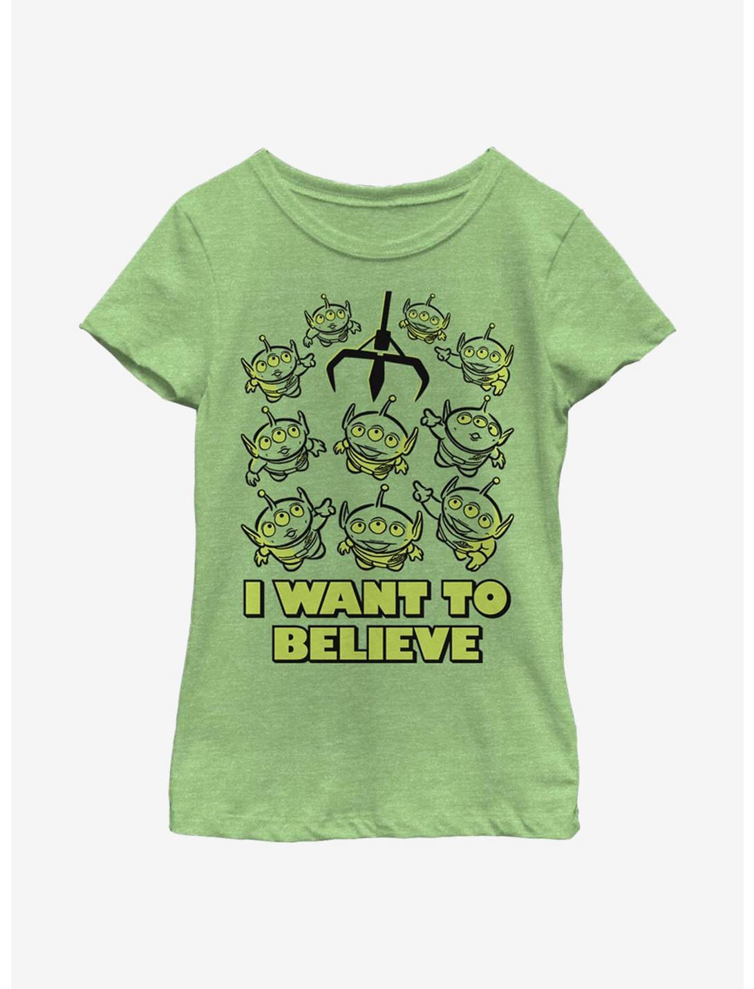 Disney Pixar Toy Story Believer Youth Girls T-Shirt, GRN APPLE, hi-res