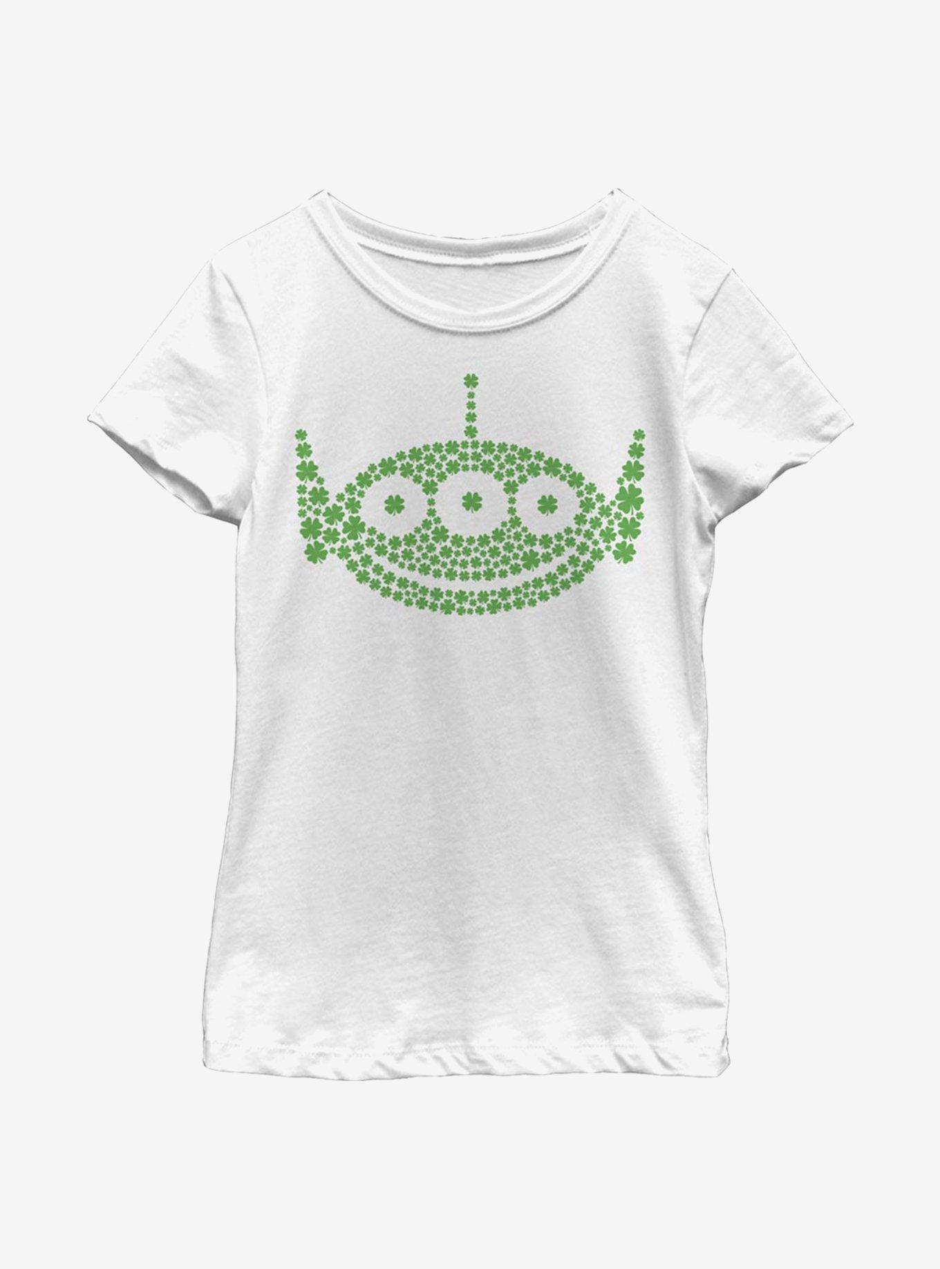 Disney Pixar Toy Story Alien Clovers Youth Girls T-Shirt, , hi-res