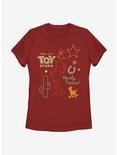 Disney Pixar Toy Story 4 Folk Story Womens T-Shirt, RED, hi-res