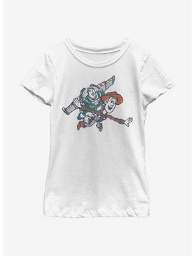 Disney Pixar Toy Story Come Fly With Me Youth Girls T-Shirt, , hi-res