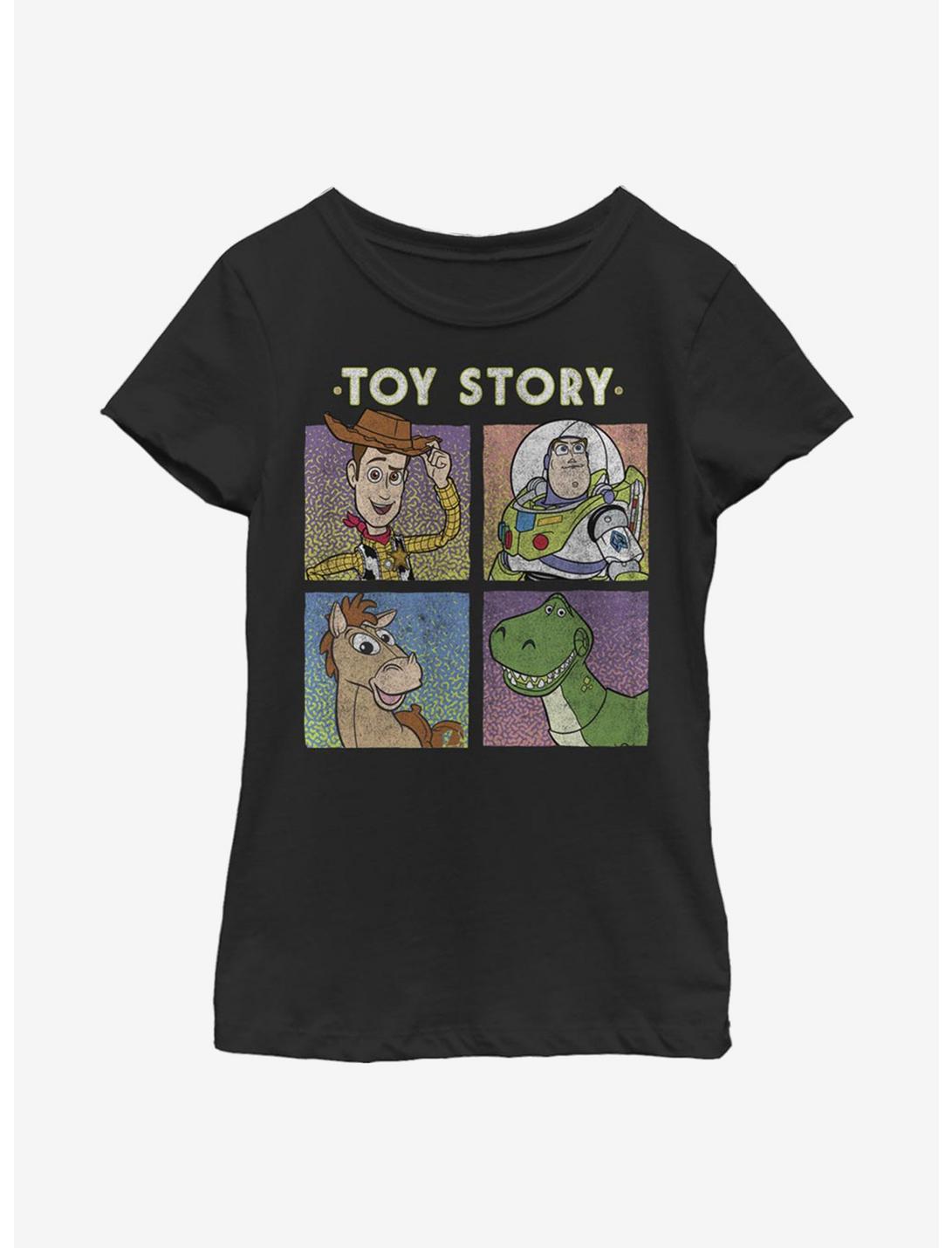 Disney Pixar Toy Story Four Buds Youth Girls T-Shirt, BLACK, hi-res