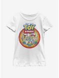 Disney Pixar Toy Story Group Toys Youth Girls T-Shirt, WHITE, hi-res