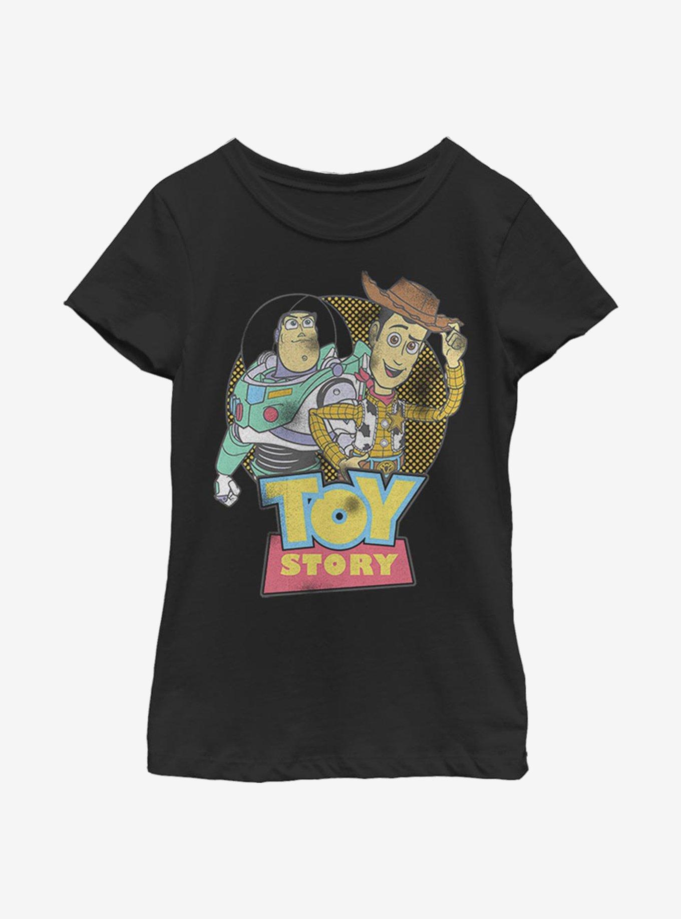 Disney Pixar Toy Story Halftone Youth Girls T-Shirt, , hi-res
