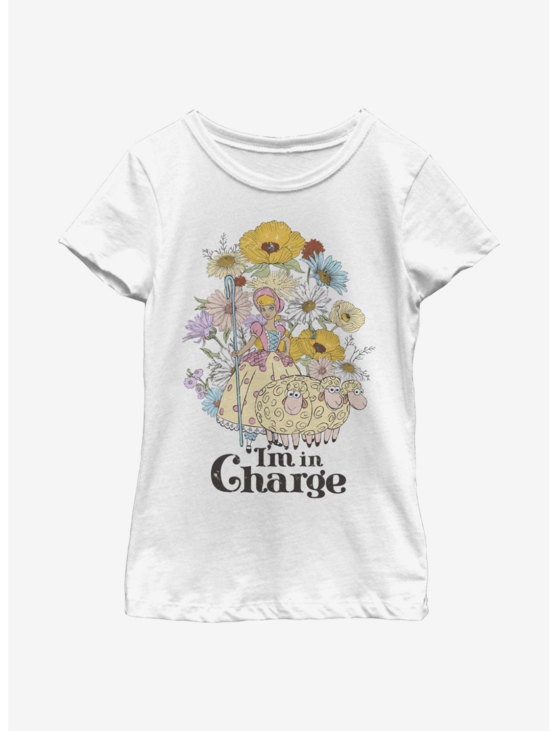 Disney Pixar Toy Story In Charge Youth Girls T-Shirt, WHITE, hi-res