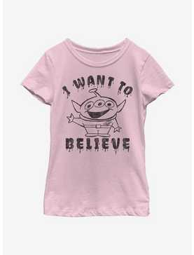 Disney Pixar Toy Story Aliens Believe Youth Girls T-Shirt, , hi-res