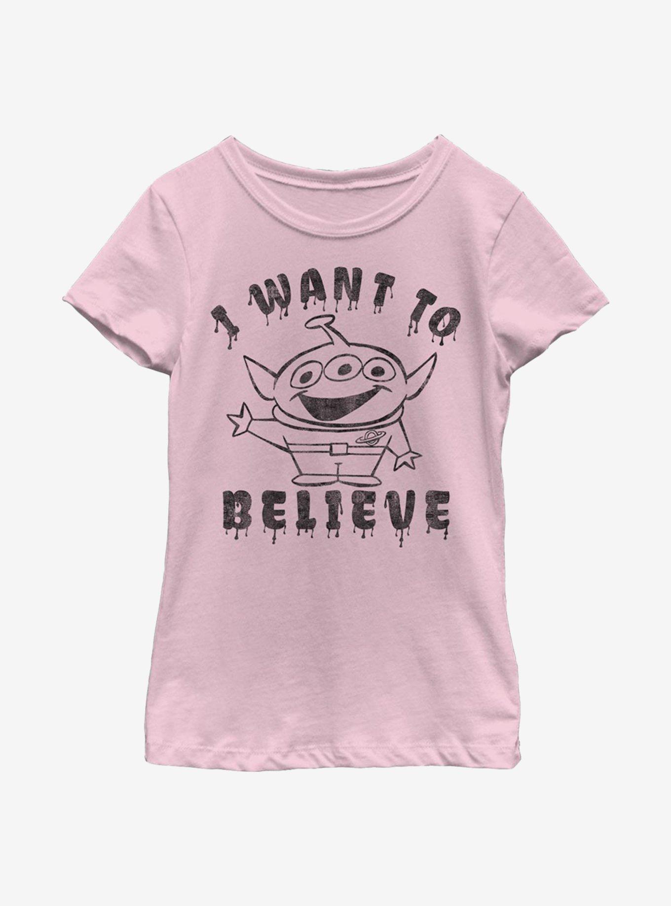 Disney Pixar Toy Story Aliens Believe Youth Girls T-Shirt, , hi-res