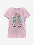 Disney Pixar Toy Story 4 Bo Peep Square Youth Girls T-Shirt, PINK, hi-res